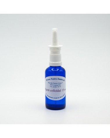 Argent colloïdal 50ml spray nasal - 15ppm